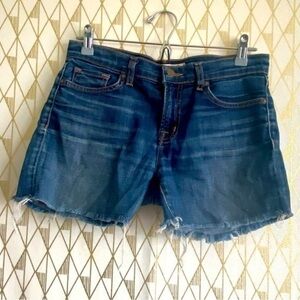 JBrand skinny leg dark vintage shorts